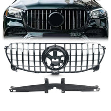 Load image into Gallery viewer, GTR Front Bumper Grill All Black For Mercedes W167 GLE-CLASS Standard 2020-2023