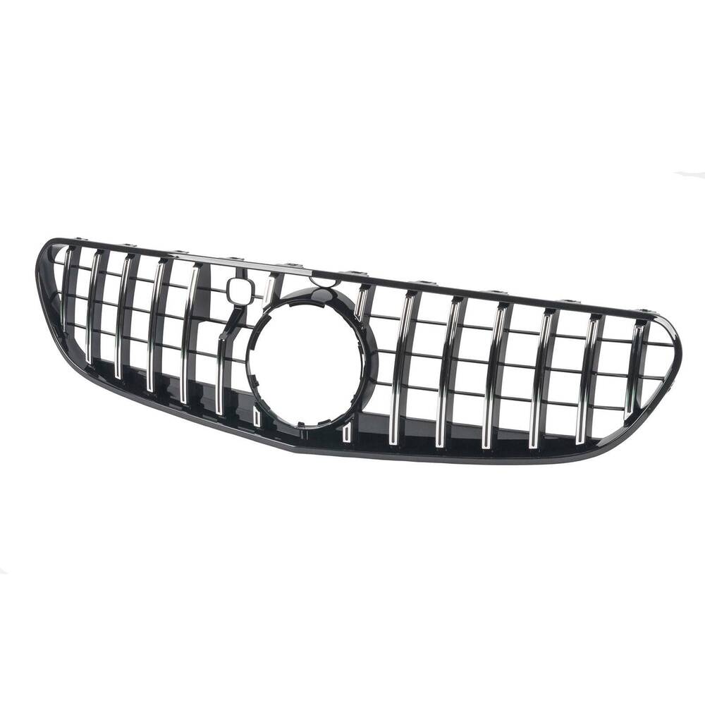 GT Style Grille For Mercedes Benz W217 S COUPE Class S560 2018-2020 W/ Chrome