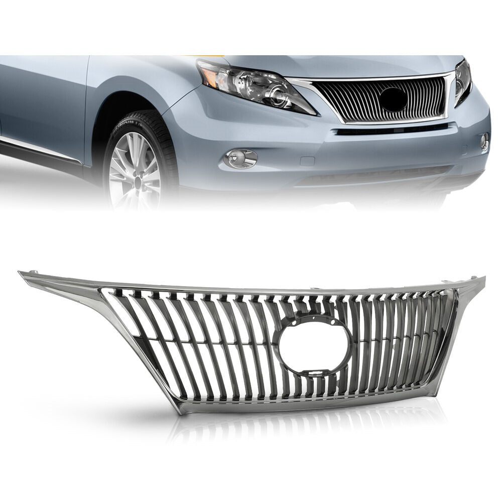 LX1200131 531010E041 Front Grill Chrome Gray Grille For 2010-2012 Lexus Rx350