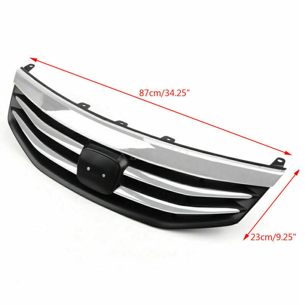 New Radiator Bumper Grille Front Upper Chrome Grill For Honda Accord 2011-2012