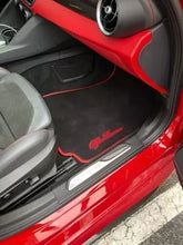 Load image into Gallery viewer, Plush Floor Mats Made USA NonSlip For 16+ Alfa Romeo Giulia Sedan 2/4pcs