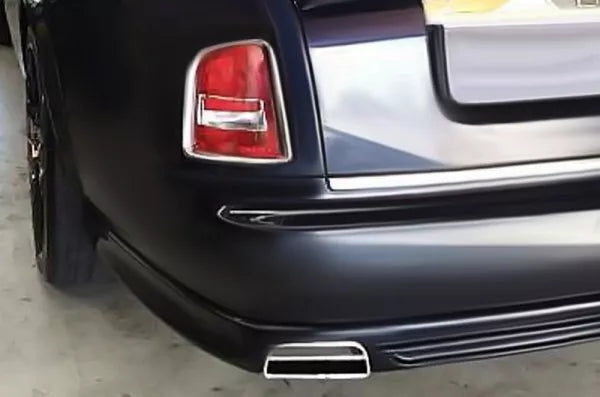 Rear Bumper Skirt with Custom Exhaust Tips For Rolls-Royce Phantom 2013-2017