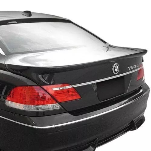 Rear Lip Spoiler ACS Style For BMW 7 Series E65 / E66 Sedan 2005-2008