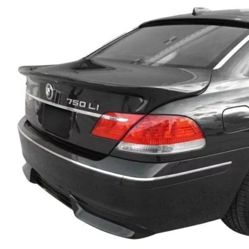 Rear Lip Spoiler ACS Style For BMW 7 Series E65 / E66 Sedan 2005-2008