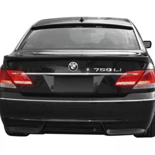 Rear Lip Spoiler ACS Style For BMW 7 Series E65 / E66 Sedan 2005-2008