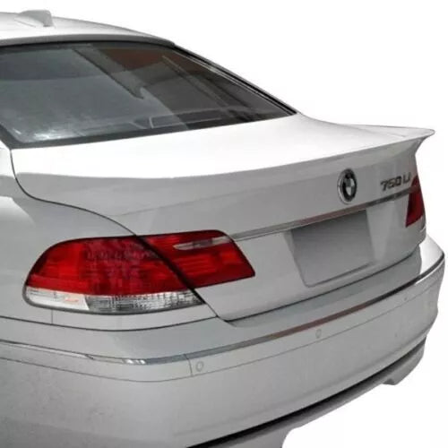 Rear Lip Spoiler Alpina Style For BMW 7 Series E65 / E66 Sedan 2005-2008