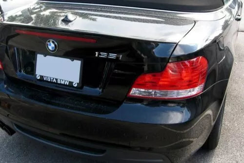 Rear Lip Spoiler Euro Style For BMW 1 Series Coupe & Convertible 2008-2013