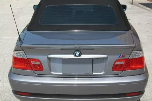 Rear Lip Spoiler Euro Style For BMW 3 Series E46 Cabrio 1999-2006