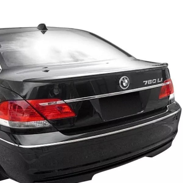 Rear Lip Spoiler Euro Style For BMW 7 Series E65 / E66 Sedan 2005-2008