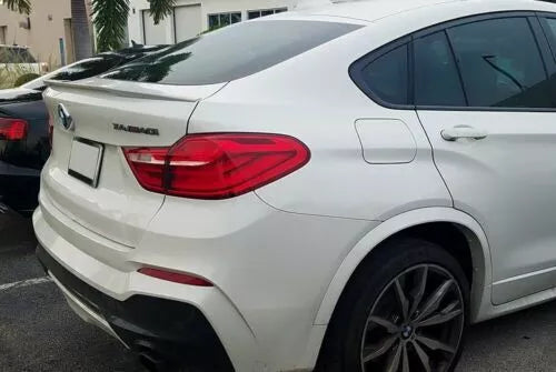 Rear Lip Spoiler Euro Style For BMW X4 Series F26 SUV 2015-2018