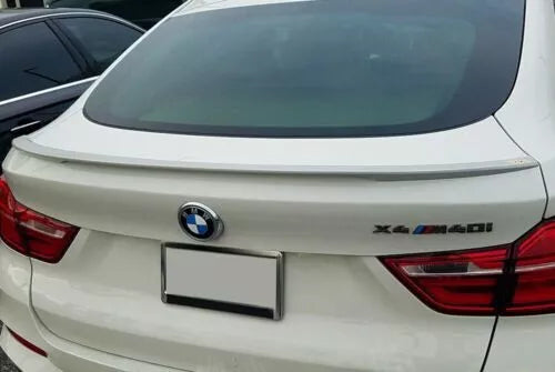 Rear Lip Spoiler Euro Style For BMW X4 Series F26 SUV 2015-2018