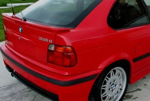 Rear Lip Spoiler Factory Style For BMW 3 Series E36 Hatchback 1995-1998