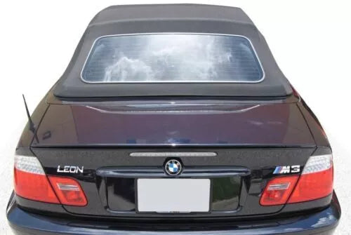 Rear Lip Spoiler M3 Style For BMW 3 Series E46 Cabrio 1999-2006