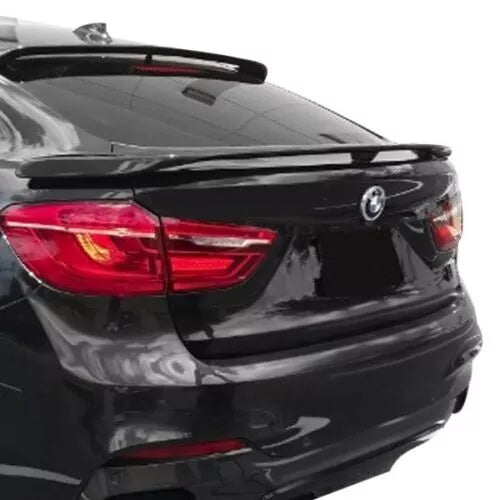 Rear Wing Spoiler Custom H Style For BMW X6 Series F16 2015- 2019