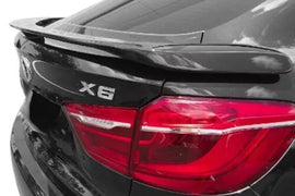 Rear Wing Spoiler Custom H Style For BMW X6 Series F16 2015- 2019