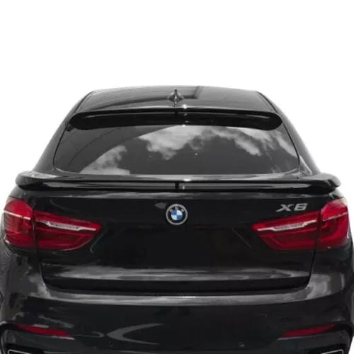 Rear Wing Spoiler Custom H Style For BMW X6 Series F16 2015- 2019