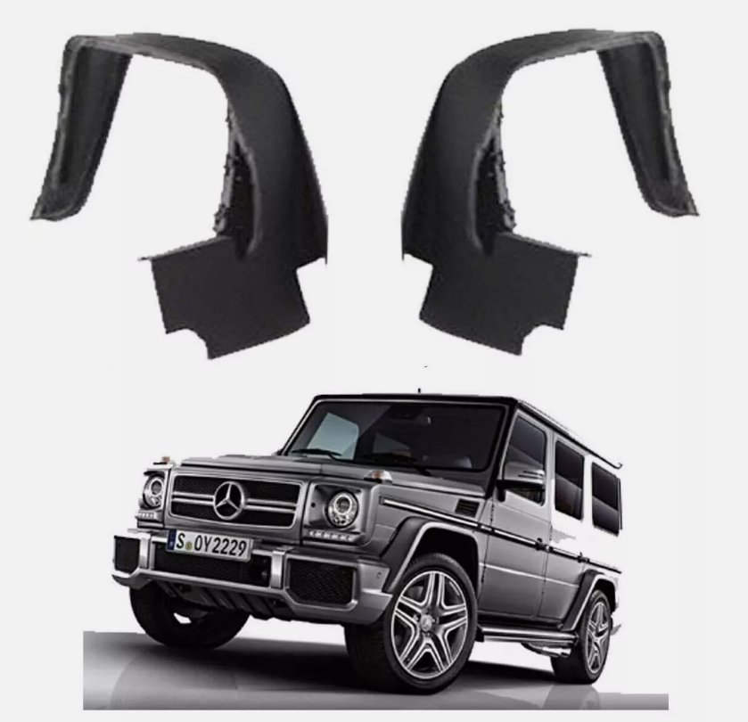 Aftermarket 2pc Front Fender Flares Trims For Mercedez-Benz G-Wagon G500 G550