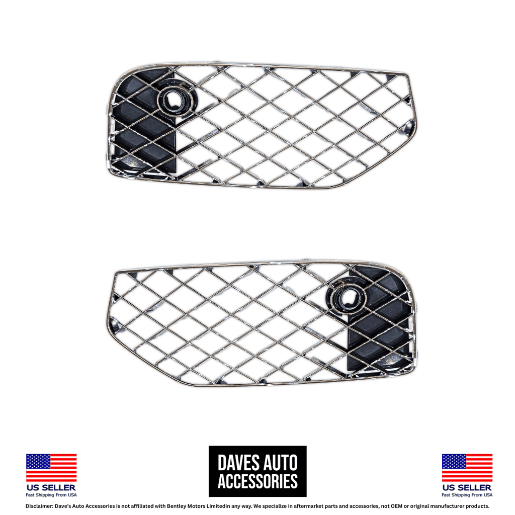 Daves Auto Accessories Aftermarket 2020-2024 Bentley Continental Flying Spur Front Bumper & Grille Set