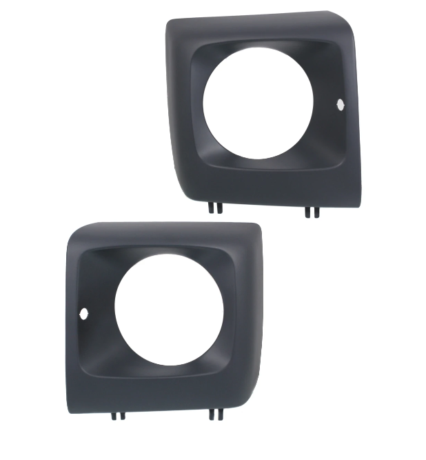 Daves Auto Accessories Aftermarket Dark Gray Headlight Bezels For 2003 G500 Mercedes-Benz