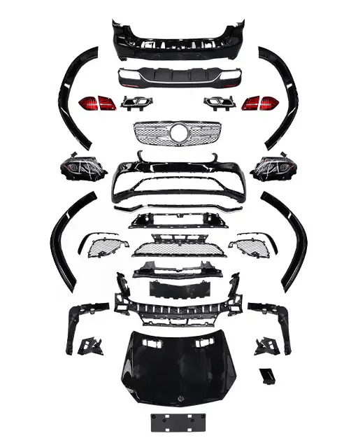 Forged LA Aftermarket Full Body Facelift Kit for 13 - 15 Mercedes GL W166 to 16 - 19 GLS