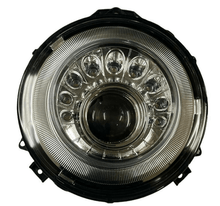 Load image into Gallery viewer, Aftermarket Products AFTERMARKET M-LOOK CHR ROUND LED HEADLIGHTS FIT 07-18 G CLASS G63 G550 W463 AMG