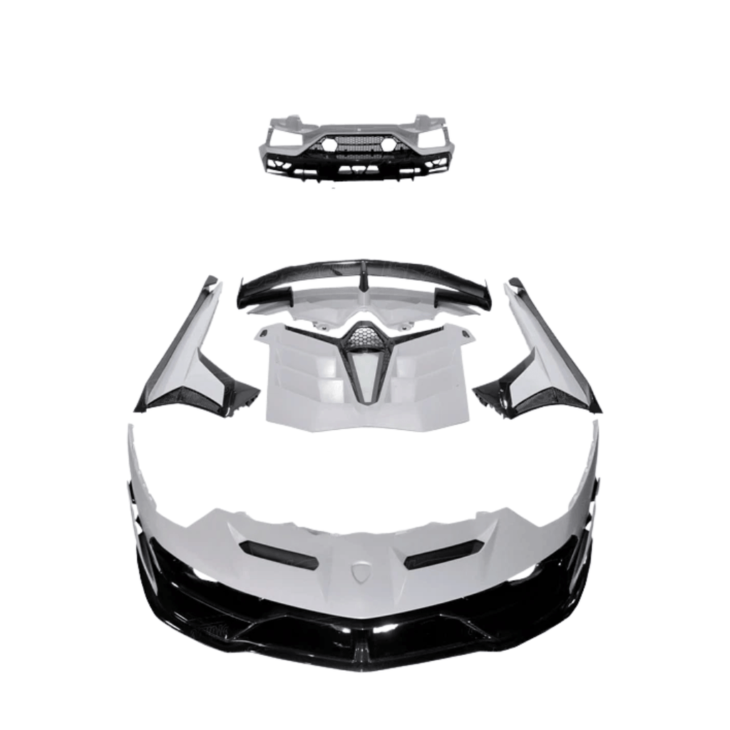 Daves Auto Accessories Aftermarket SVJ Style Body Kit Fit 11-22 Lamborghini Aventador LP700 Half Carbon