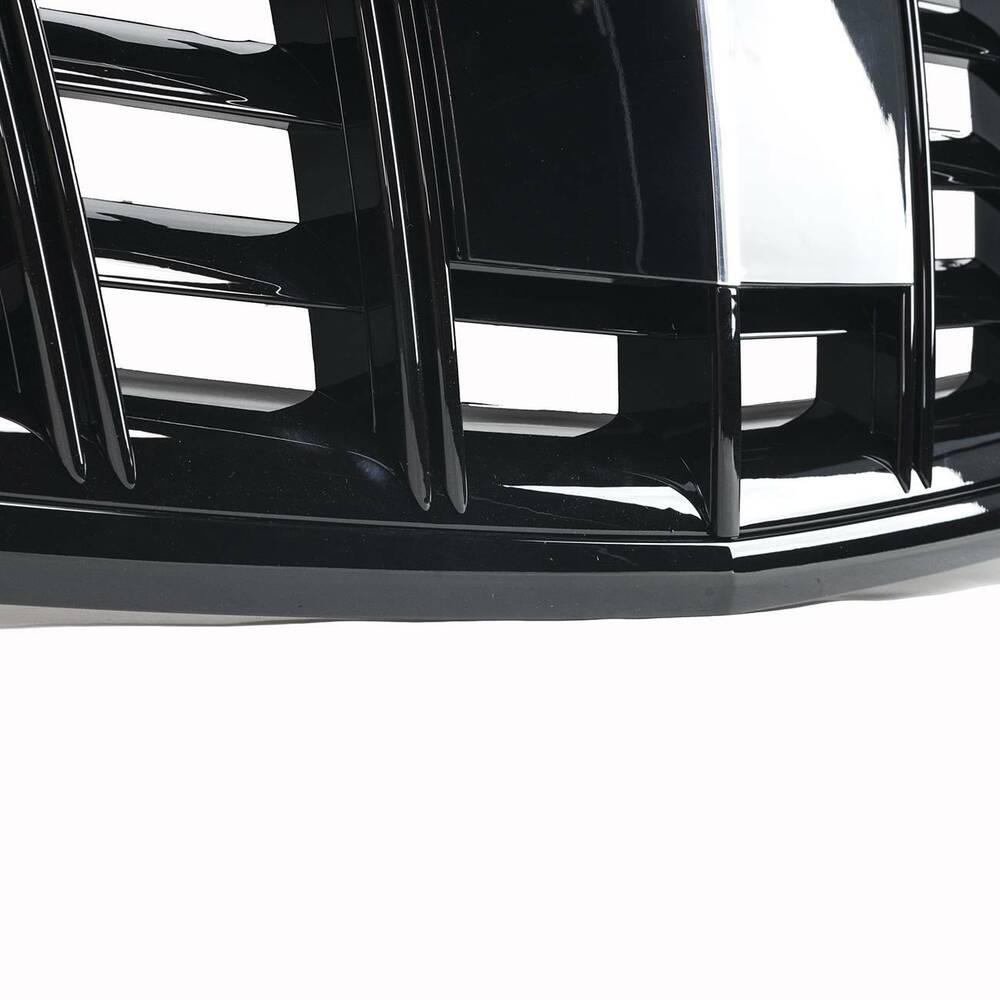 Forged LA All black Grill for 13-20 Mercedes Benz S-Class W222 S400 S500 with camera hole