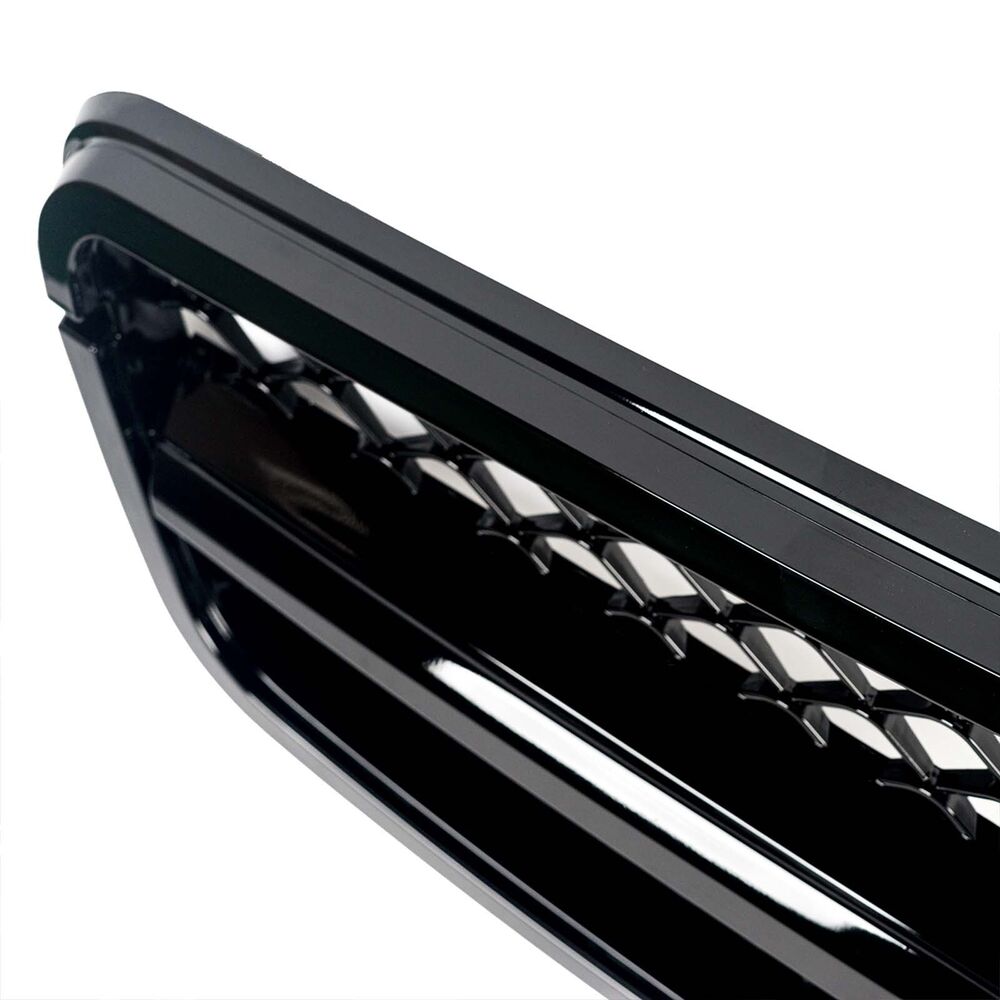 Forged LA AMG Style Front Bumper Grille Gloss Black For 2007-2014 Benz W204 C300 C180 C350