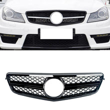Load image into Gallery viewer, Forged LA AMG Style Front Bumper Grille Gloss Black For 2007-2014 Benz W204 C300 C180 C350