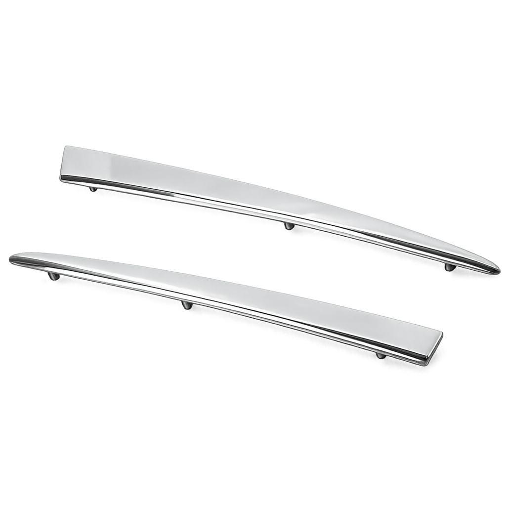Daves Auto Accessories Bentley Continental GT GTC Flying Spur Front Bumper Side Trim Molding Set