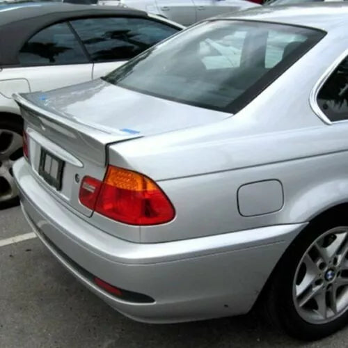 Forged LA Big Rear Ducktail Lip Spoiler CSL Style For BMW 3 Series E46 Coupe 1999-2005
