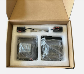 Forged LA Black Smoke LED Signals G63 G550 G500 W463 G-Wagon Turn Lights Fender New Style