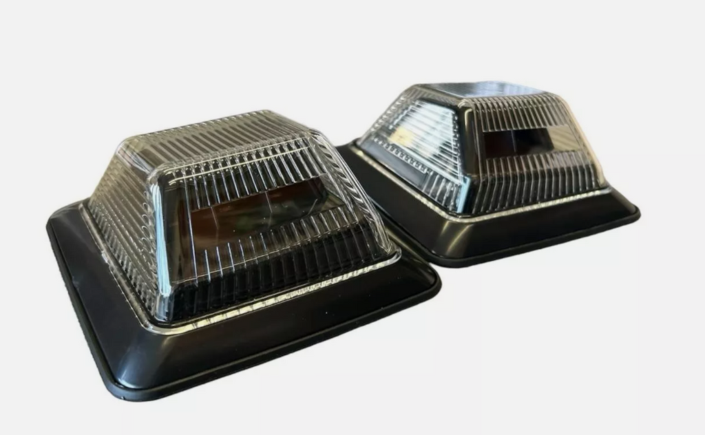 Forged LA Black Smoke LED Signals G63 G550 G500 W463 G-Wagon Turn Lights Fender New Style