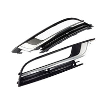 Load image into Gallery viewer, Forged LA Bumper Lower Grille Chrome Fog Light Cover For 2013-2017 Volkswagen VW CC 3pcs