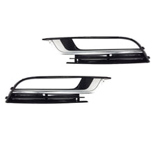 Load image into Gallery viewer, Forged LA Bumper Lower Grille Chrome Fog Light Cover For 2013-2017 Volkswagen VW CC 3pcs