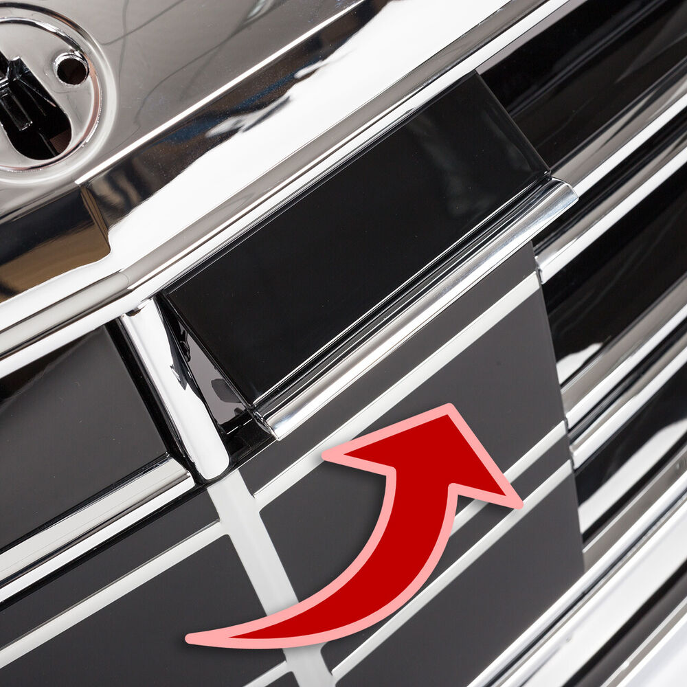 Forged LA Chrome Front Bumper Grill MayBach Style For Mercedes Benz S-Class W222 2014-2020