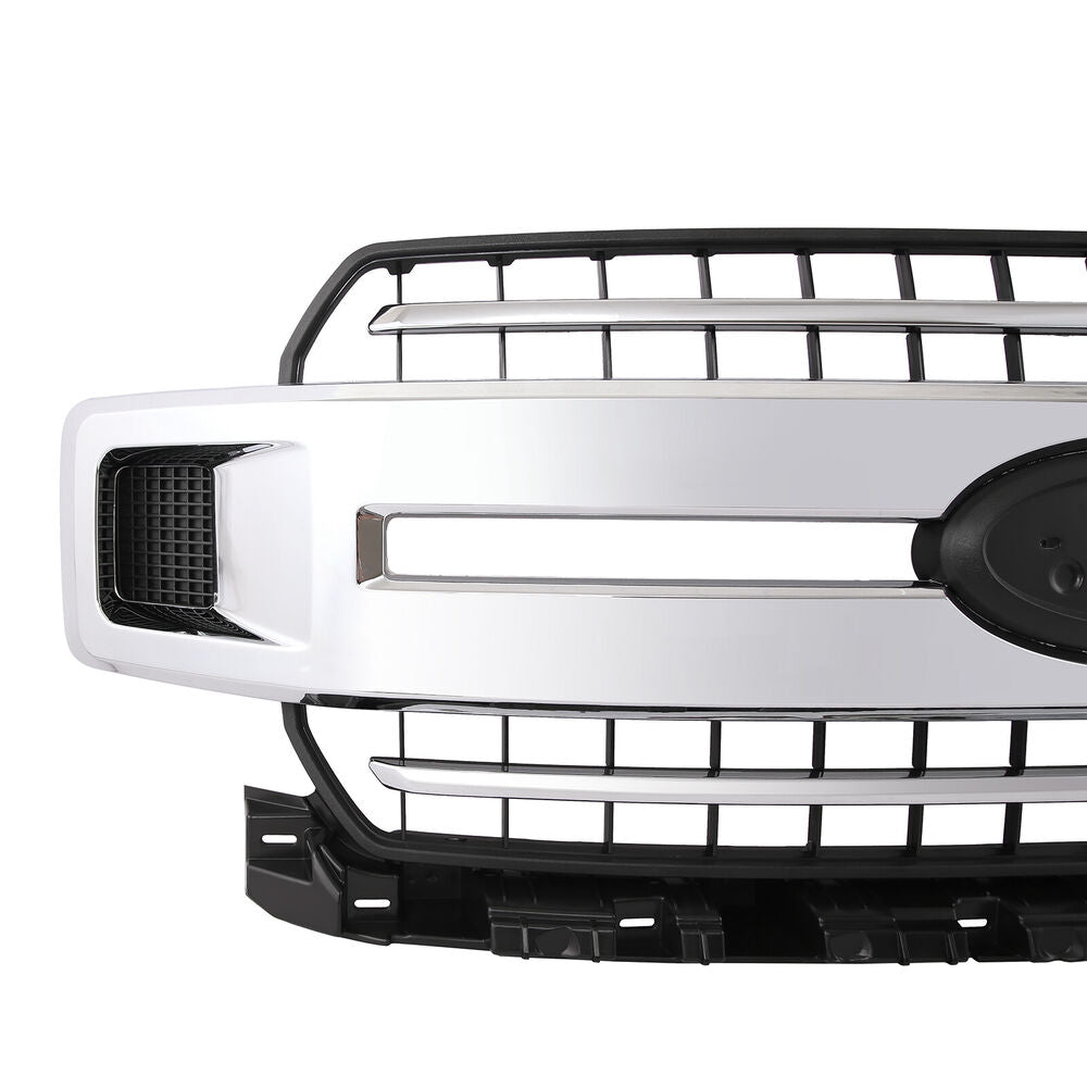 Forged LA Chrome Grille JL3Z-8200-EA For 2018-2020 Ford F-150 Front Radiator Grill