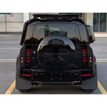 Load image into Gallery viewer, Land Rover Defender 110/90 2020-2025 Gloss Black Bumper Cover Trim Body Kits