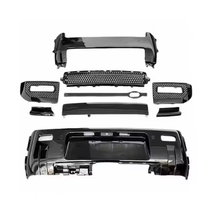 Land Rover Defender 110/90 2020-2025 Gloss Black Bumper Cover Trim Body Kits