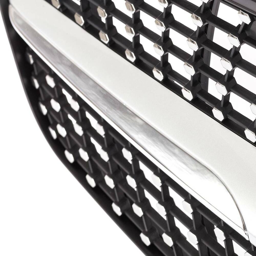 Forged LA Diamond Front Grille For Mercedes Benz W204 C180 C200 C350 C-CLASS 2008-2014