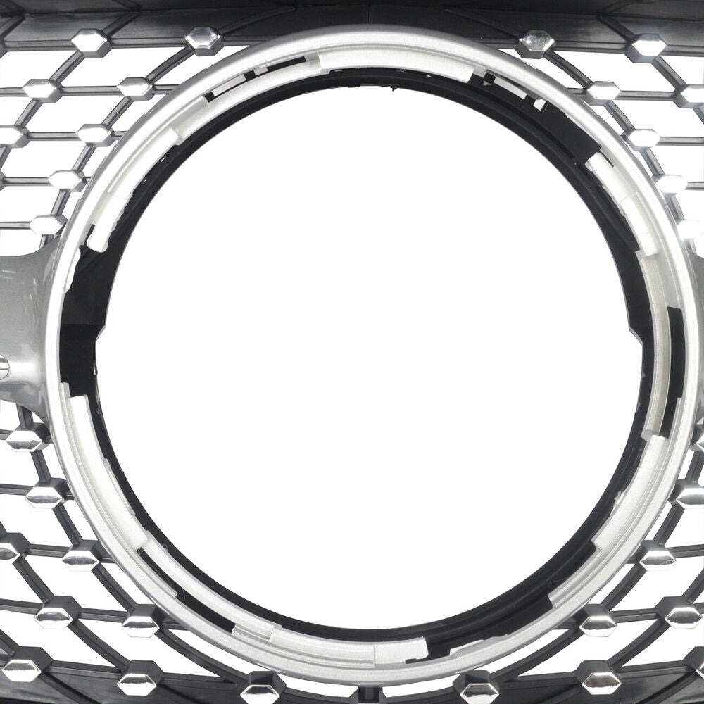 Forged LA Diamond Front Grille Grill For 15-18 Mercedes Benz W205 C-Class C250 C300 C400