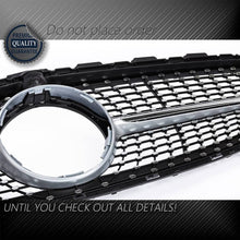 Load image into Gallery viewer, Forged LA Diamond Grill For Mercedes Benz W205 C Class C250 C300 C400 2015-2018 Silver