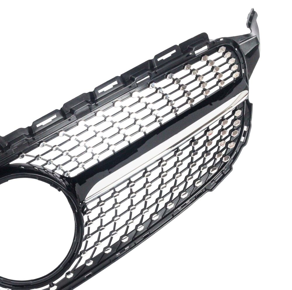 Forged LA Diamond Grill For Mercedes-Benz W205 C-CLASS Pre-facelift 2015-2018 Black