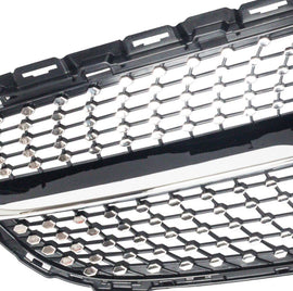 Forged LA Diamond Grill For Mercedes-Benz W205 C-CLASS Pre-facelift 2015-2018 Black