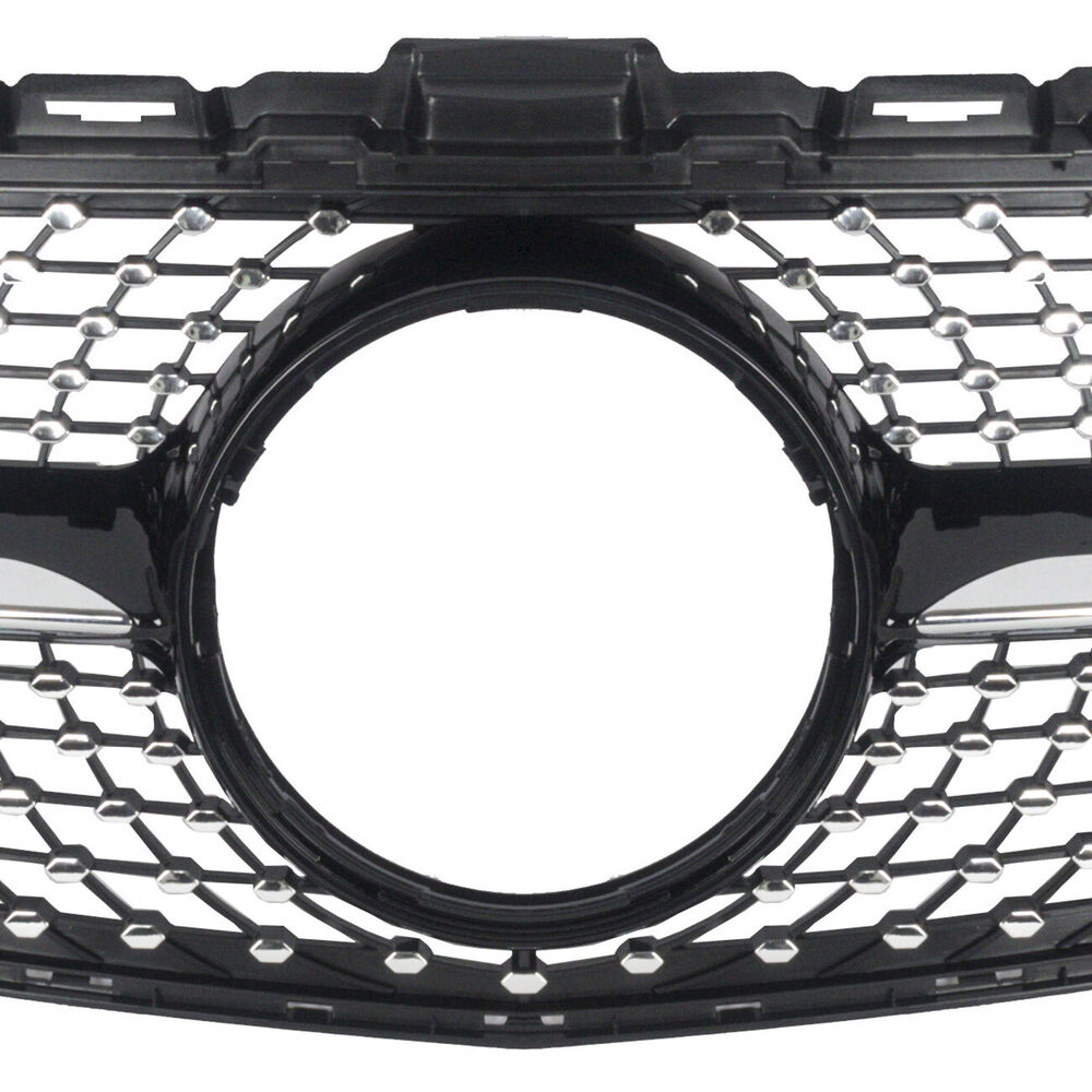 Forged LA Diamond Grill For Mercedes-Benz W205 C-CLASS Pre-facelift 2015-2018 Black
