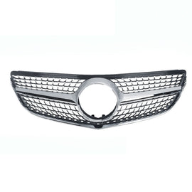 Forged LA Diamond Grill for Mercedes W207 E-CLASS Coupe facelift 2014-2017 Silver