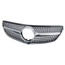 Forged LA Diamond Grill for Mercedes W207 E-CLASS Coupe facelift 2014-2017 Silver