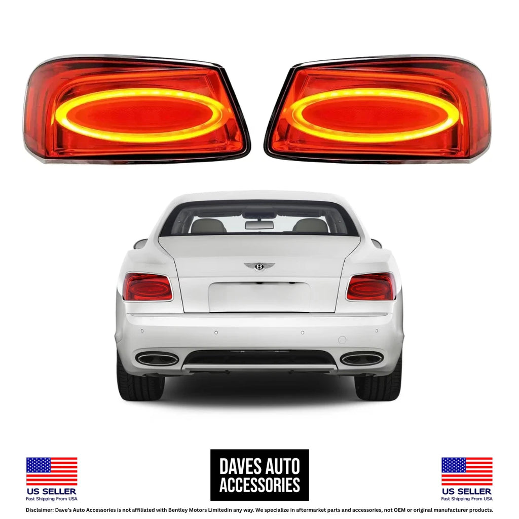 - Electronics & Accessories > Car Parts & Accessories > Car Parts 2014-2018 Bentley Continental Flying Spur LED Taillights Set OE Style Left+Right