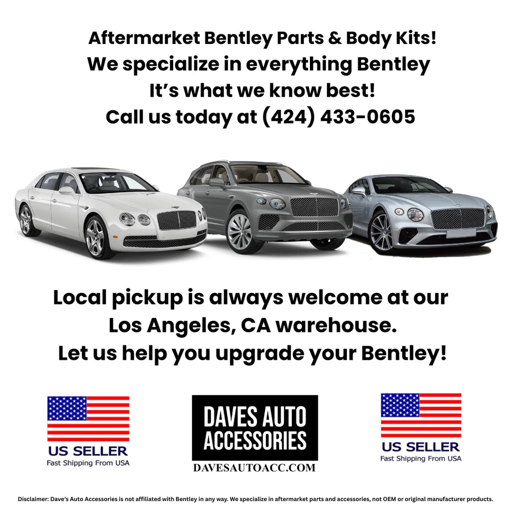 - Electronics & Accessories > Car Parts & Accessories > Car Parts 2014-2018 Bentley Continental Flying Spur LED Taillights Set OE Style Left+Right