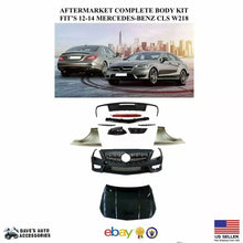 Load image into Gallery viewer, Daves Auto Accessories Electronics &amp; Accessories > Car Parts &amp; Accessories > Car Parts Aftermarket Full Body Kit Fits Benz 12-14 CLS63 CLS550 "AMG STYLE"